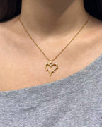 Lava Heart Necklace