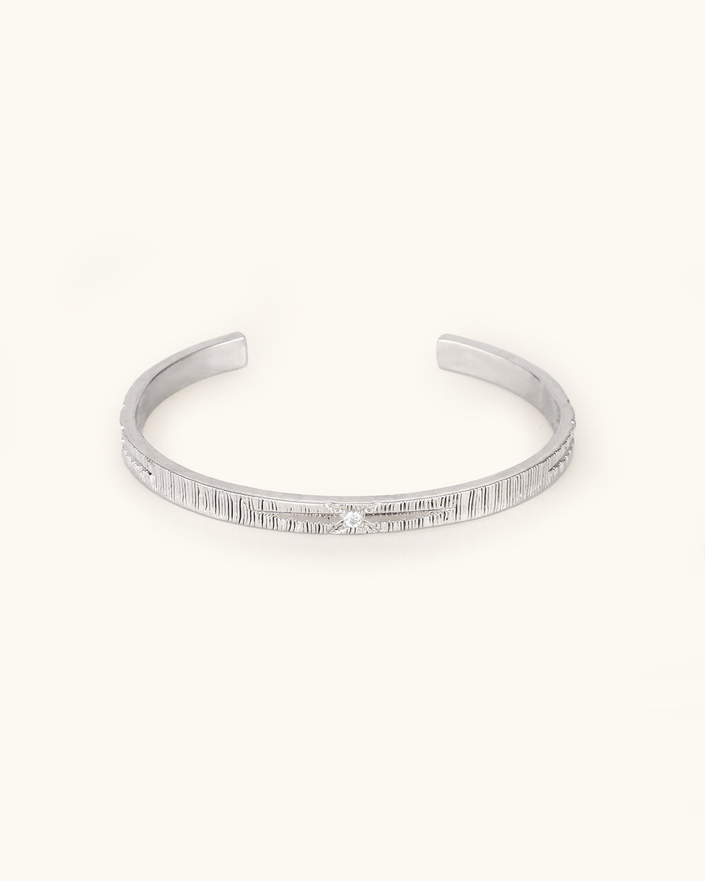 Brushed Star Bangle