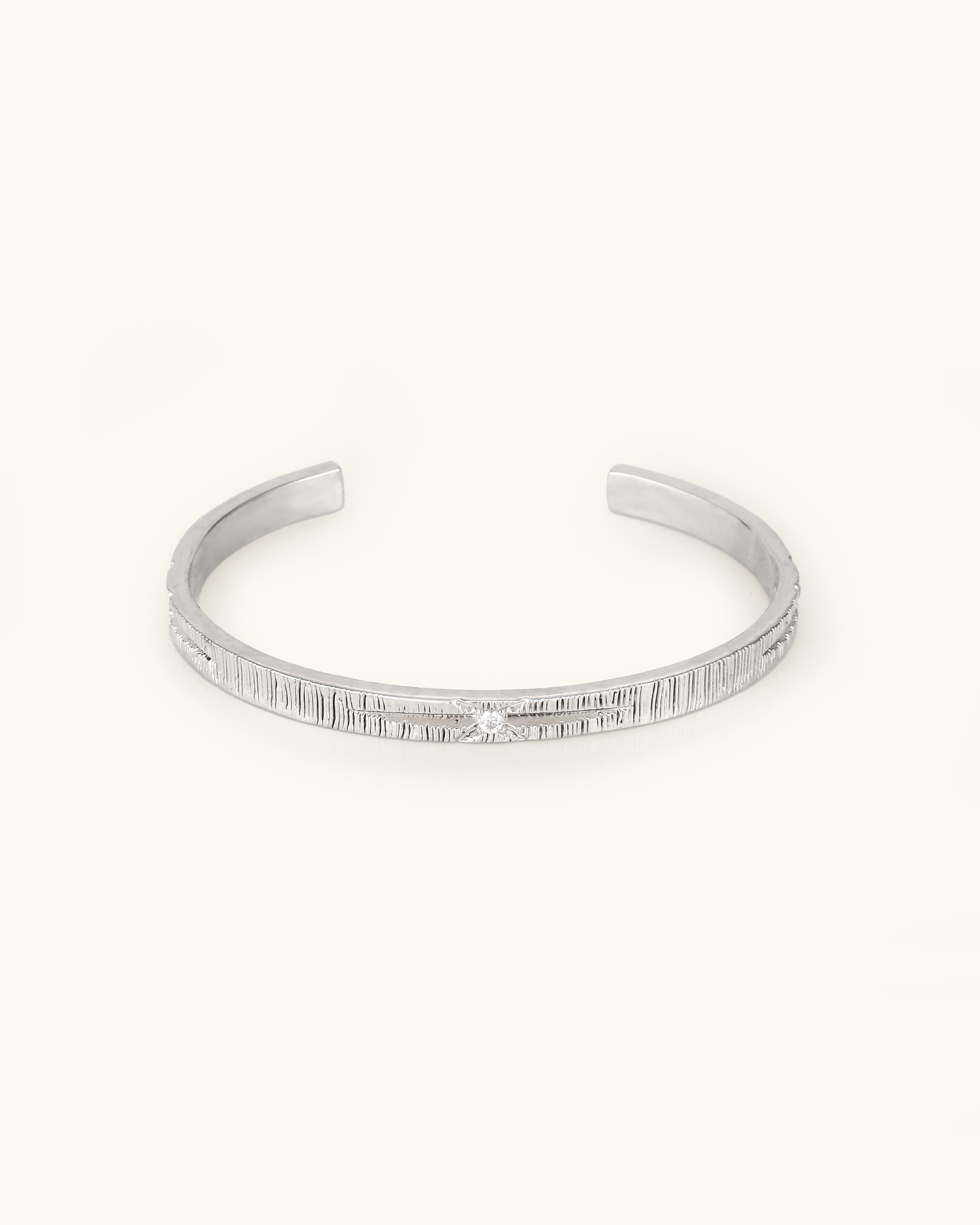 Brushed Star Bangle
