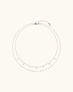 Layered Geometric Square Necklace