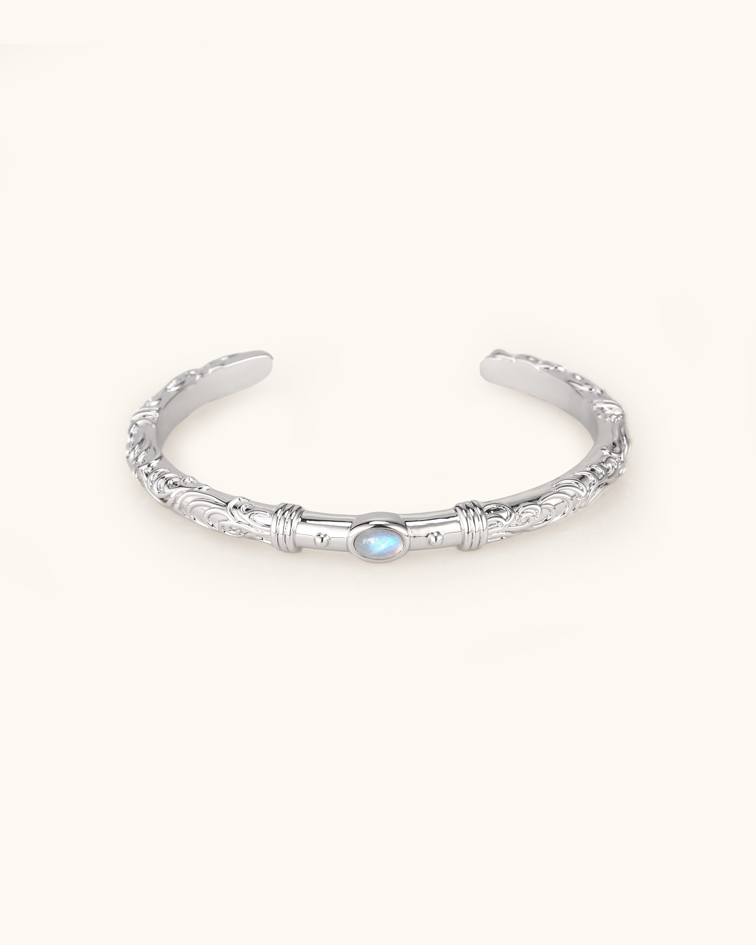 Moonstone Bangle