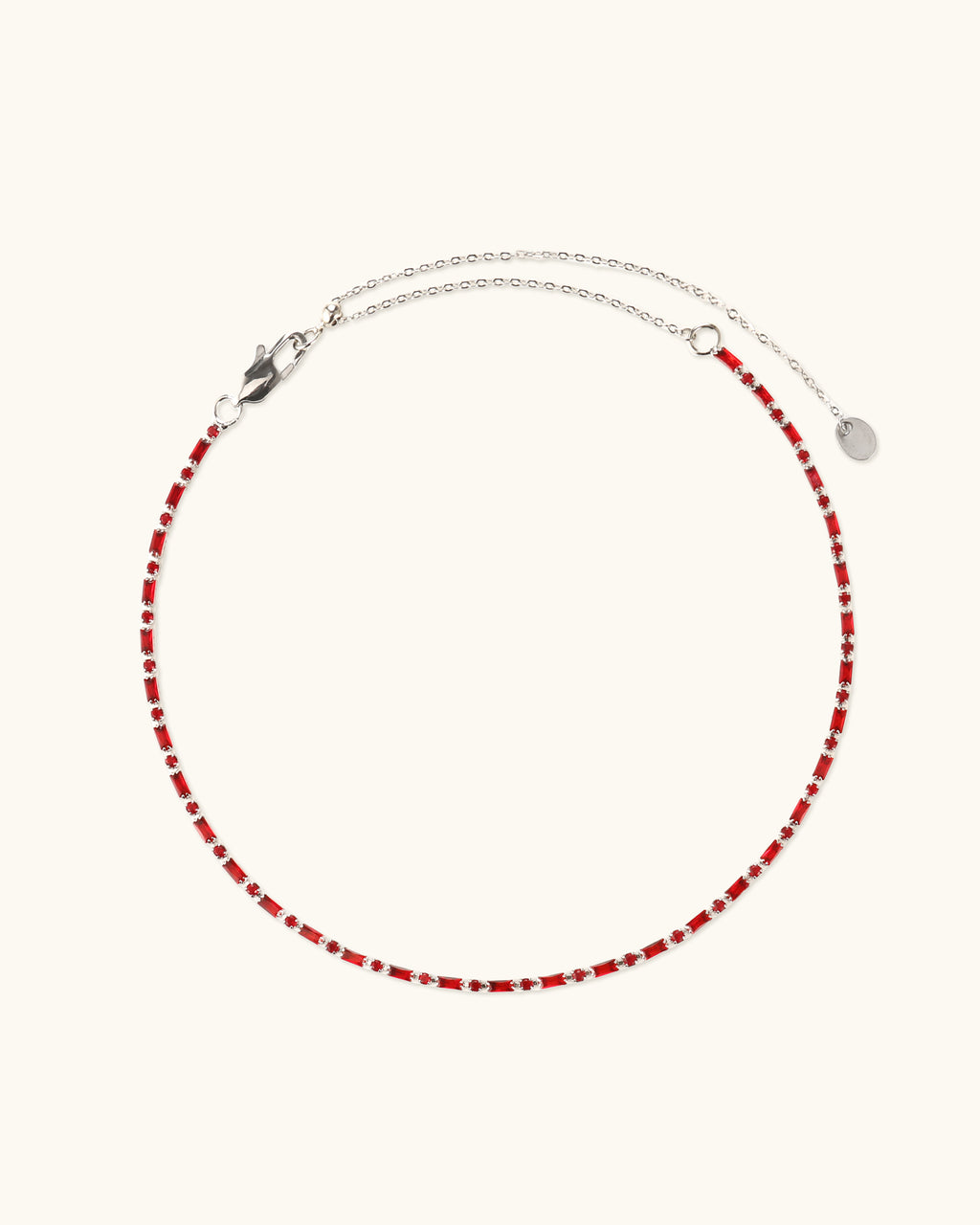 Red Infinity Choker Necklace