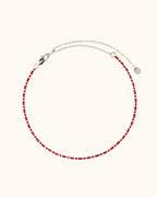 Red Infinity Choker Necklace