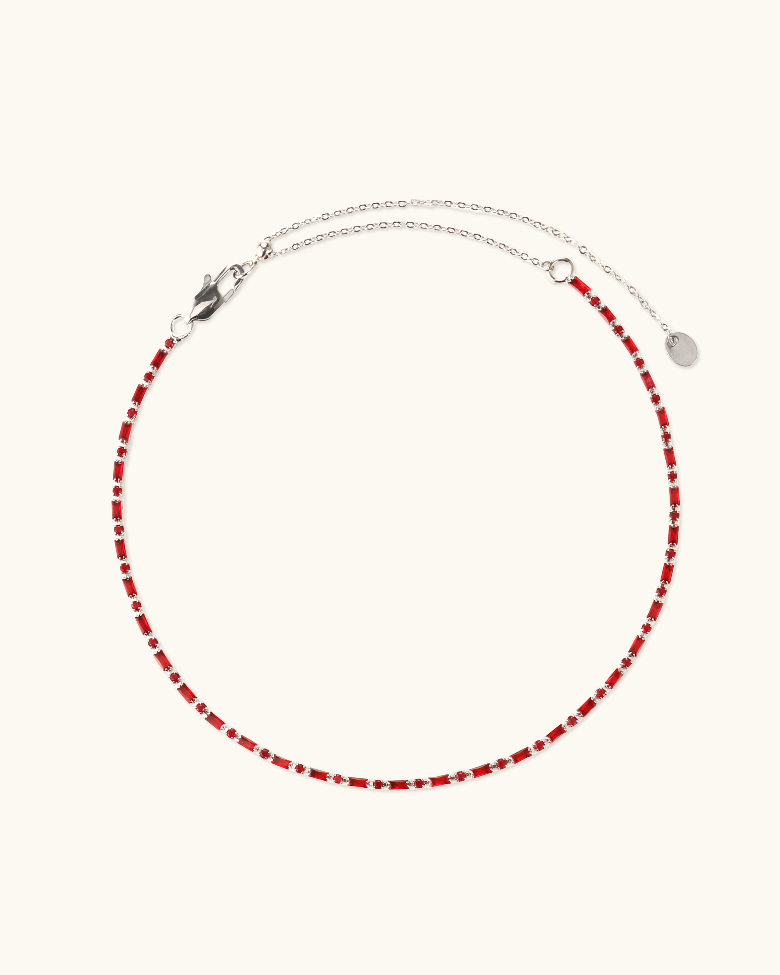 Red Infinity Choker Necklace