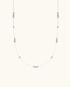 Multicolored Pearl Long Necklace