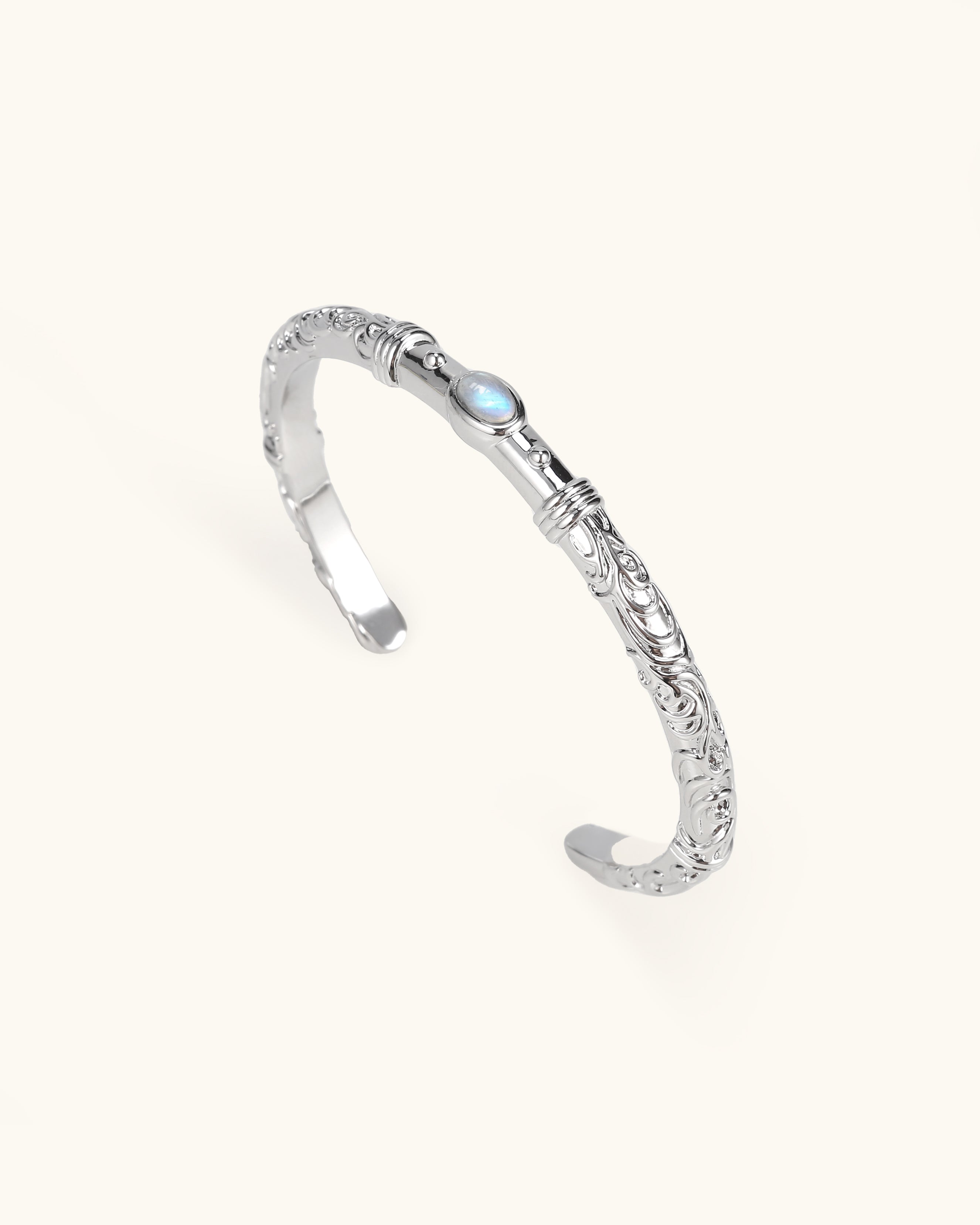 Moonstone Bangle