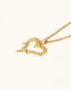 Lava Heart Necklace