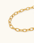 Hammered Link Bracelet