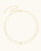 Layered Beaded Waist Chain