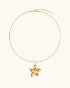 Polished Flower Necklace