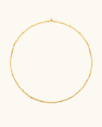 Firework Long Necklace In Silver