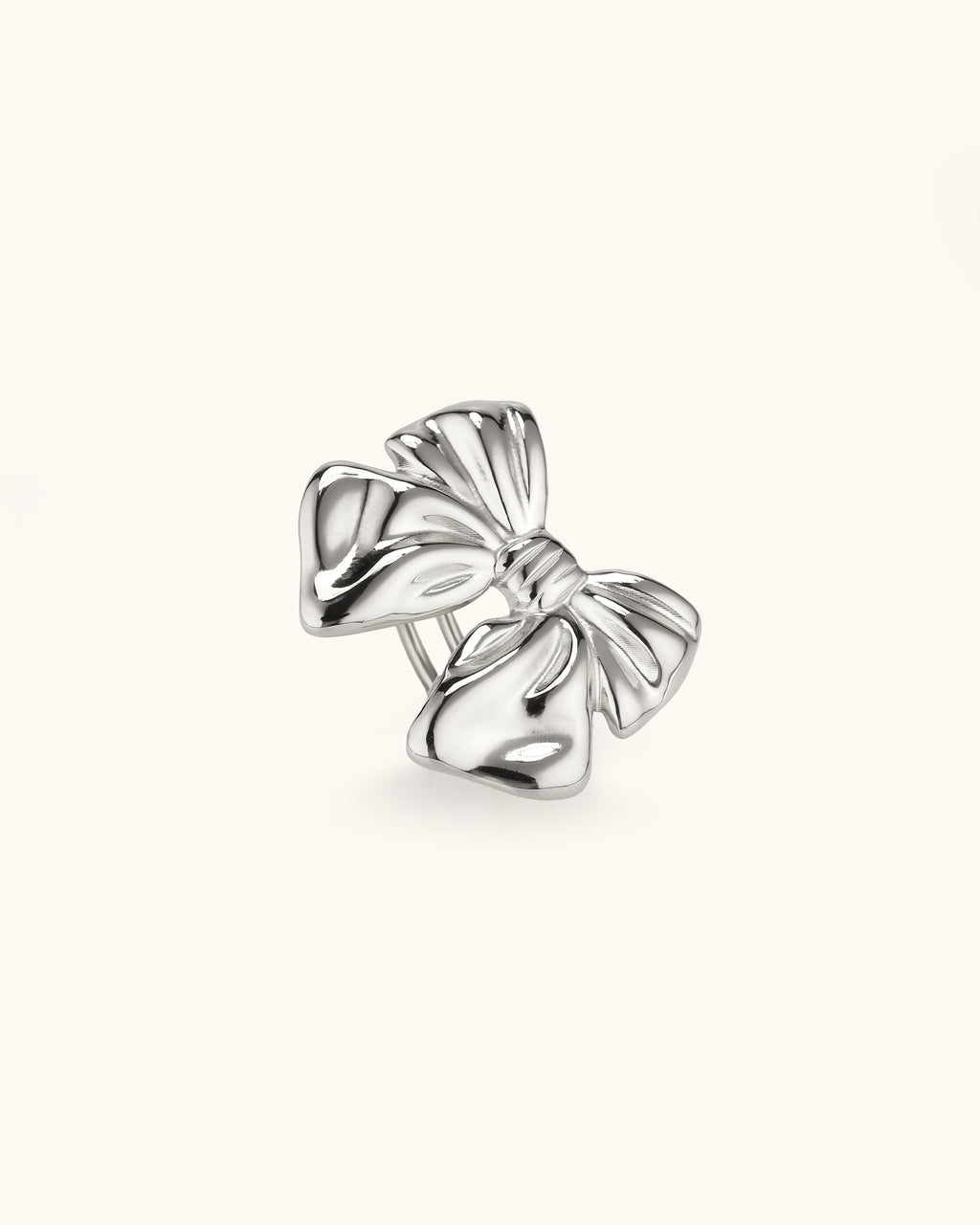 Bow Ring In Silver