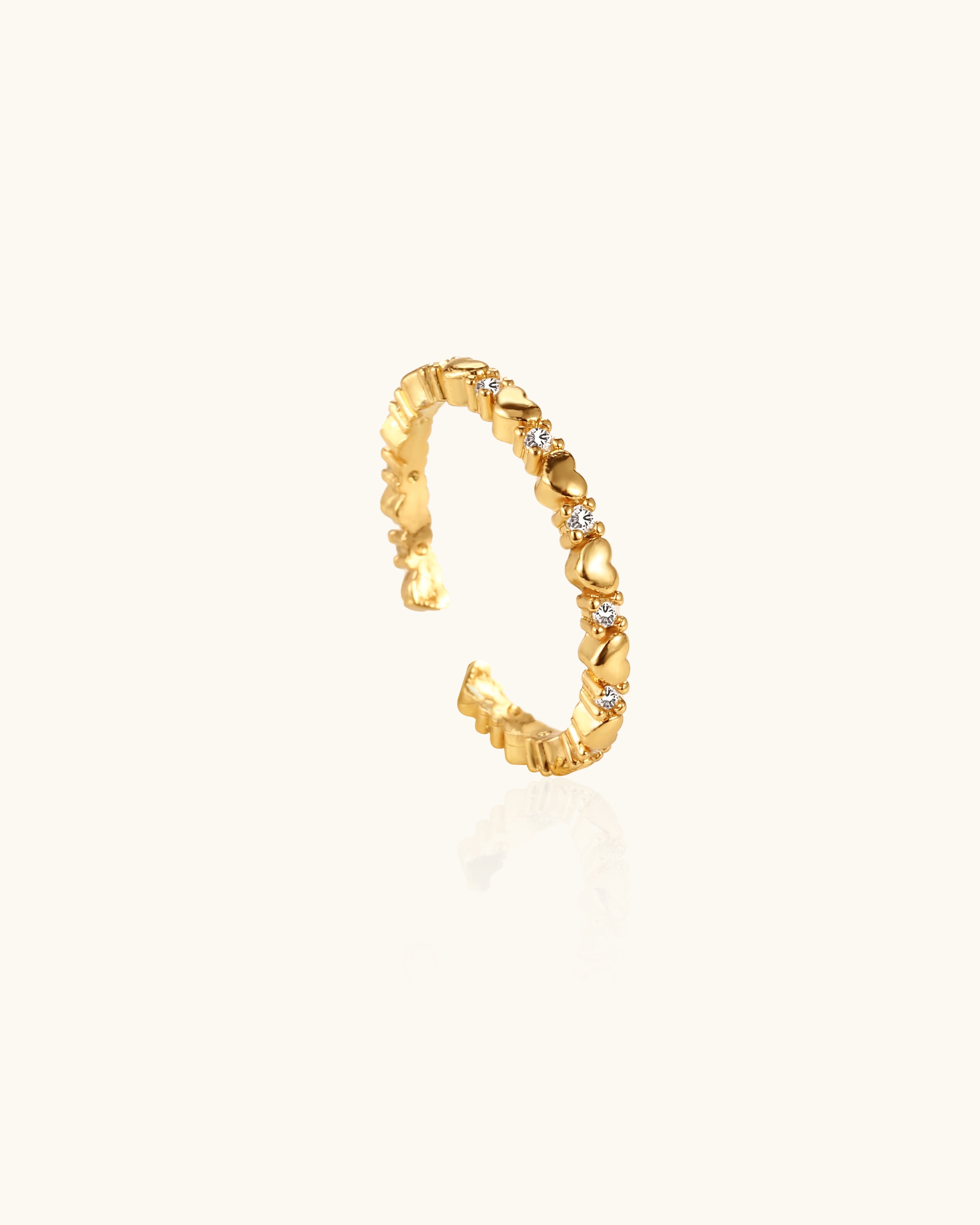 Heart Stackable Delicate Ring