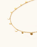 Disc Choker Necklace