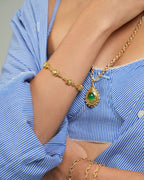 X Bracelet In Silver