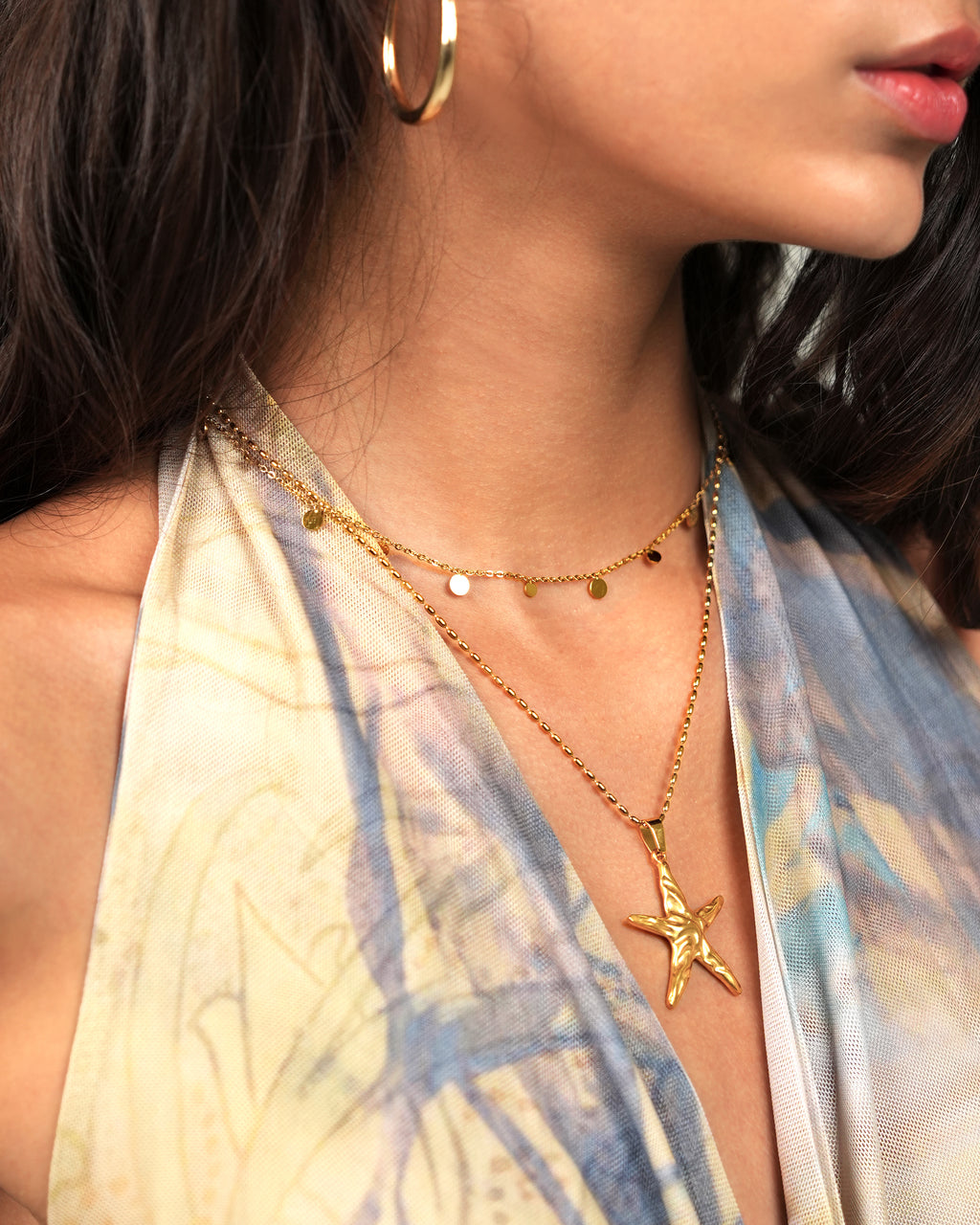 Dancing Starfish Necklace