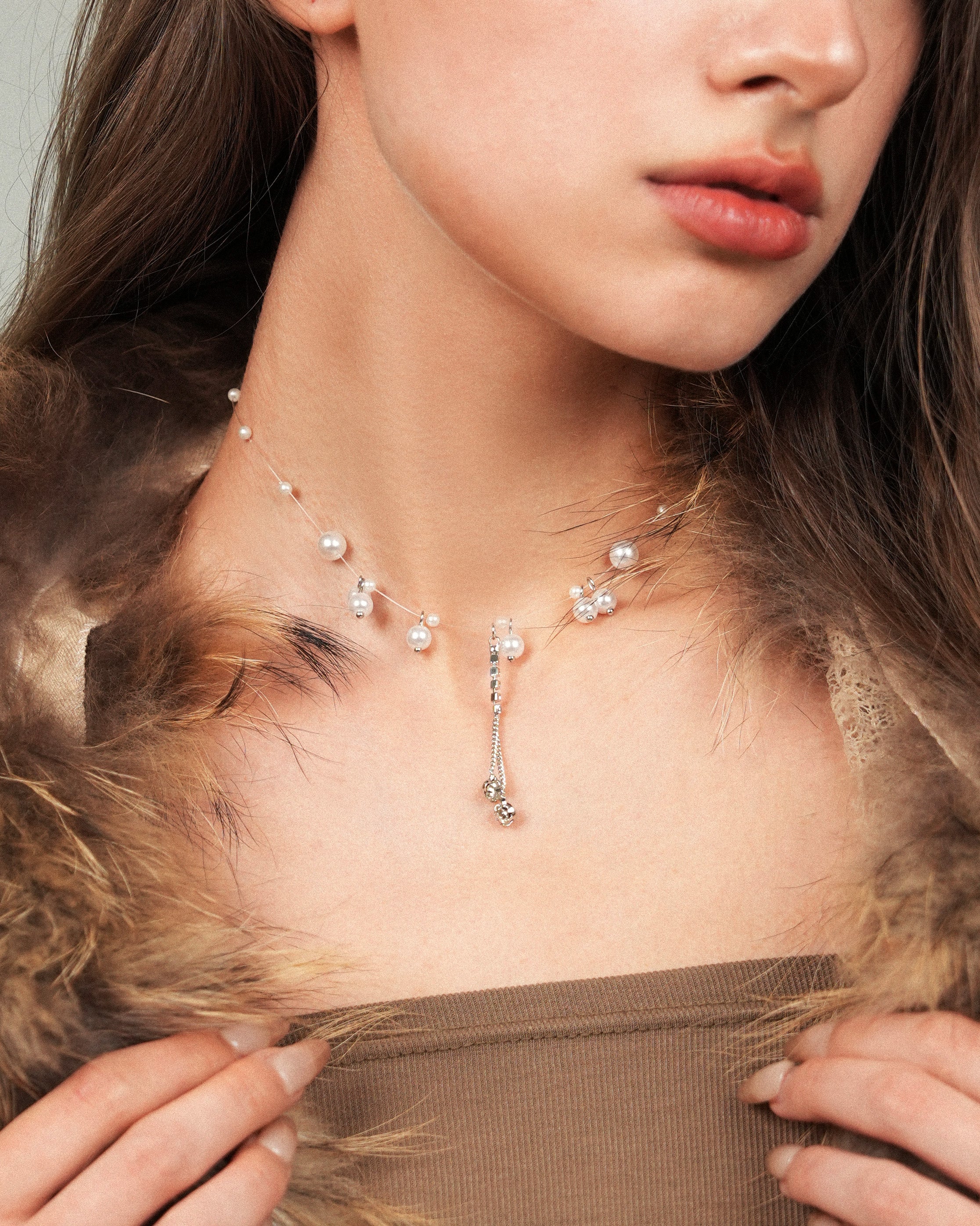 Pearl Lariat Necklace