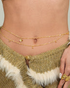 Layered Star Waist Chain