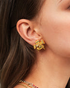 Asymmetric Bow Earrings