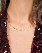 Disc Choker Necklace