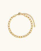 Hammered Link Bracelet