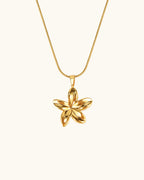 Polished Flower Necklace