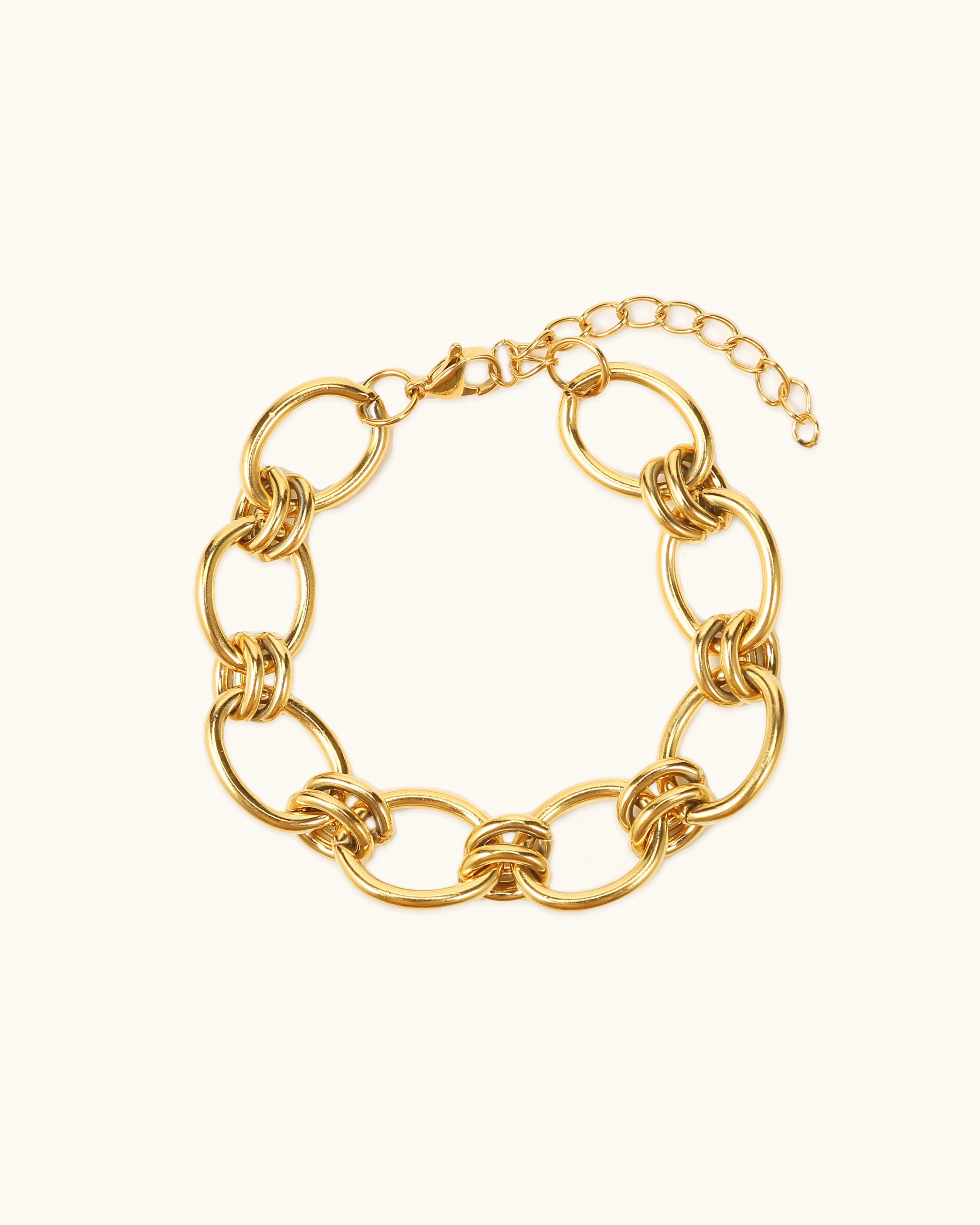 Oval Cable Chain Bracelet
