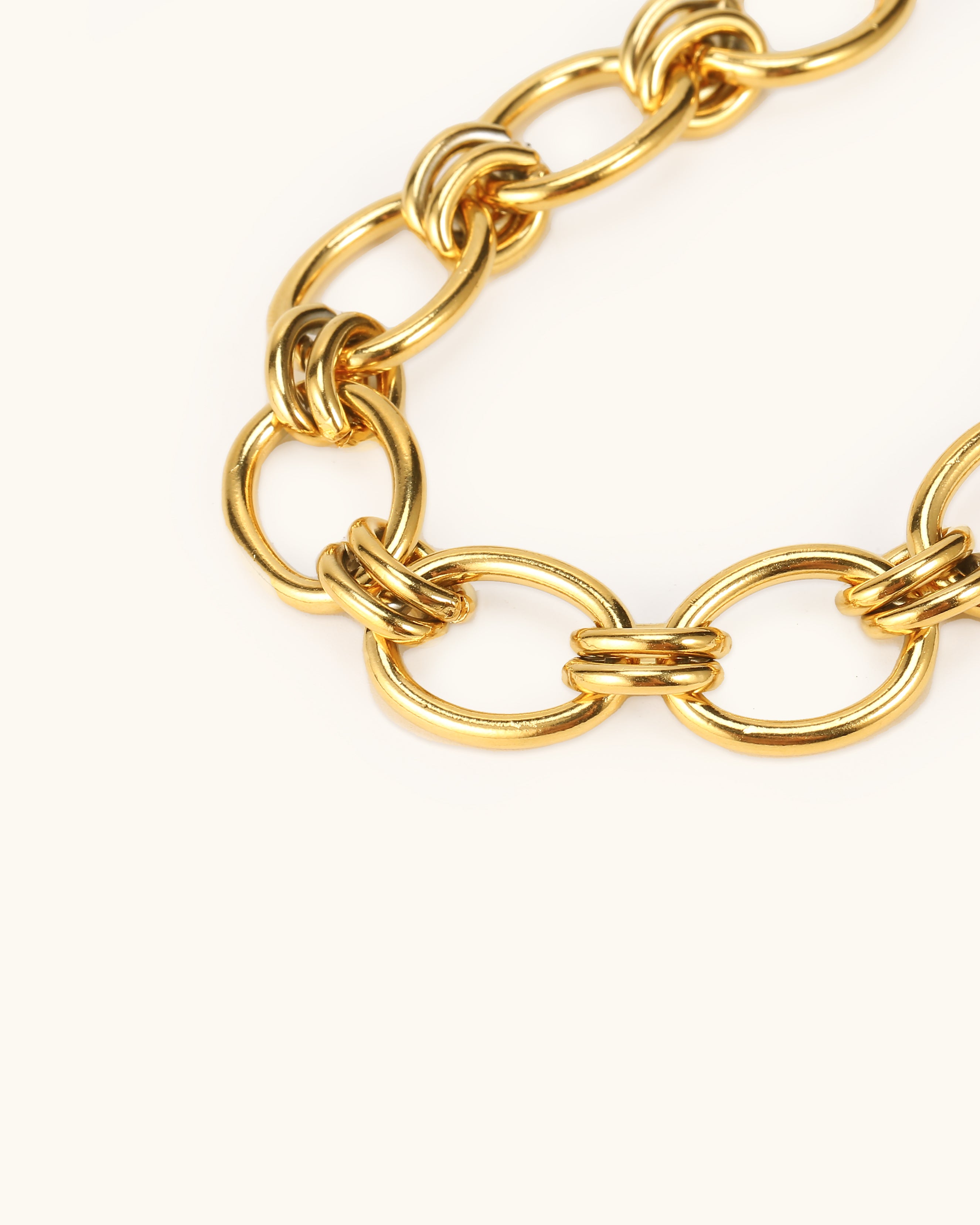 Oval Cable Chain Bracelet